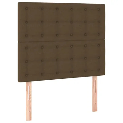 Produktbild von vidaXL Kopfteil Dunkelbraun 80x5x118/128 cm Stoff