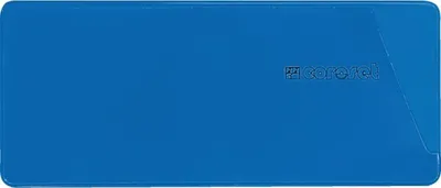 Produktbild von coroset® magnetische Etikettenhalter, blau, 220x81mm, 50/VE