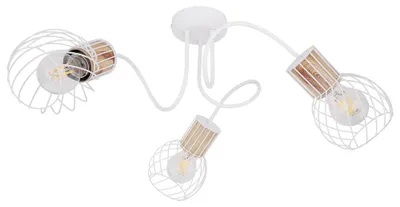 Produktbild von Deckenlampe, Gitter Design, weiß, 60 cm