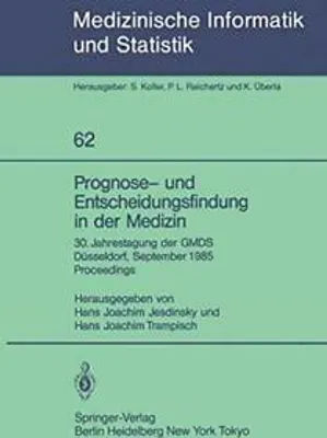 Produktbild von Prognose- und Entscheidungsfindung in der Medizin
