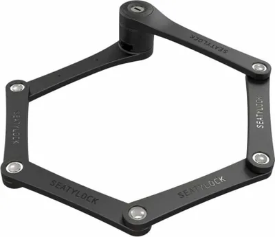 Produktbild von Seatylock Foldylock Faltschloss Silber 850 mm Silber 850 mm