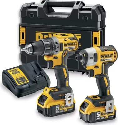 Produktbild von DeWALT DCK268P2T-QW Elektroschrauber/Schlagschrauber Schwarz  Gelb