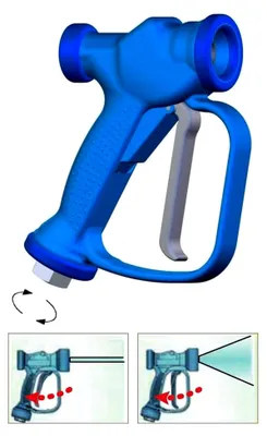 Produktbild von Waschpistole RB 35 für die gezielte und effektive Reinigung von Oberflächen