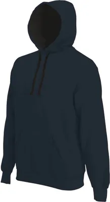 Produktbild von Kariban Uni Hoodie Kapuzenpullover Sweatjacke Sweatshirt Pullover, Größe:XS, Farbe:Dark Grey/Black