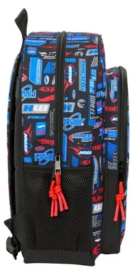 Zdjęcie produktu dla Plecak Safta Hot Wheels, 15 litrów, wymiary 32x43x14 cm, kolor niebieski, dla dzieci, jeden rozmiar