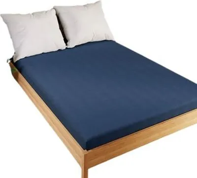 Obrázek produktu pro MARKIZETA Prostěradlo s gumou 220x200 tmavě modré 100033/JEG/007/220200/1