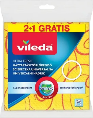 Produktbild von Allzweck-Reinigungstuch VILEDA 3D  2+1 (Gelb)