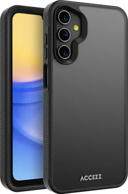 Immagine prodotto di Accezz Cover posteriore rinforzata satinata Samsung Galaxy A15 (5G/4G) - Nero