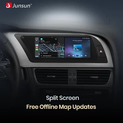 Image de Autoradio sans fil 4G - Écran tactile de 8,8 pouces - Système Android - Navigation GPS - Ports USB - Compatible avec Audi Q5 (2009-2016)
