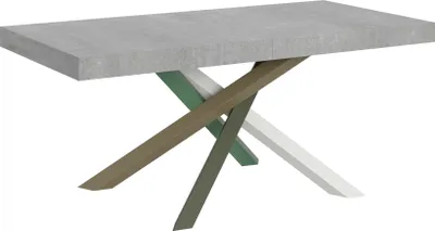 Obrázek produktu pro Rozkládací stůl 200/304x90 cm Volantis betonové vícebarevné nohy 4/A