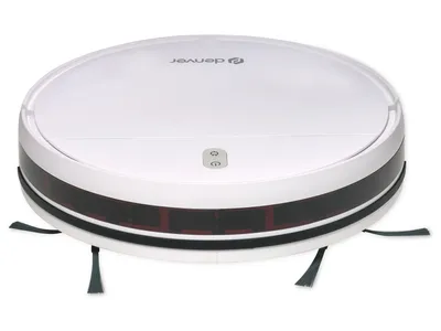 Image de Denver RVC-110 Aspirateur robot intelligent - Intégration Tuya, puissance d'aspiration de 1400pa, Wi-Fi