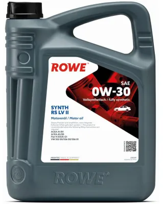 Produktbild von Rowe Hightec Synth RS SAE 0W-30 LV II Motoröl, 5l