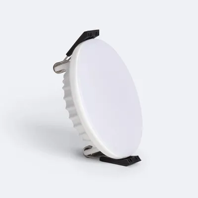 Produktbild von LED Einbaustrahler flach 7W Rund Slim  Ausschnitt Ø85 mm No Flicker No Flicker 3000K Warmweiß