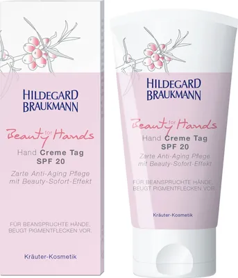 Produktbild von Hildegard Braukmann Beauty for Hands Hand Creme Tag SPF 20 (75 ml)