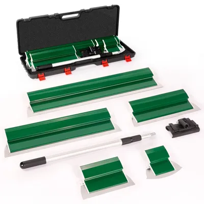 Spachtelset 5-tlg. 19–80 cm + Teleskopstange 0,7–1,57 m