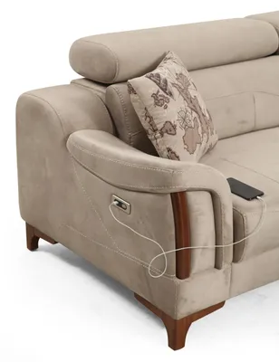 Produktbild von Modern Sofa Couch Designer Neu Möbel Luxus Wohnzimmer Polster Textil