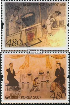 Produktbild von Briefmarken Süd-Korea 2007 Mi 2594-2595 (kompl.Ausg.) postfrisch Goguryeo