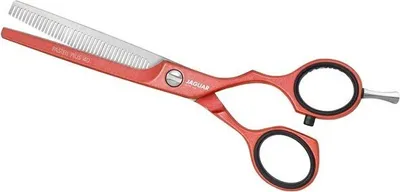 Produktbild von Effilierrschere Pastell Plus offset ES40 coral 5,5 3054-9, coral, offs