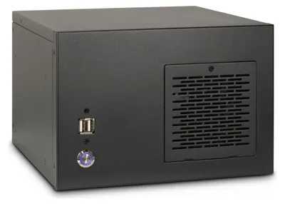 Image de Inter-Tech IPC S31B - Boîtier pour mini-serveur - ITX - sans alimentation (FlexATX)