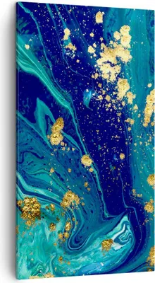 Produktbild von Bild auf Leinwand - Leinwandbild - Abstraktion modern - 45x80cm - Wand Bild - Wanddeko - Wandbilder - Leinwanddruck - Bilder - Kunstdruck - Wanddekoration - Leinwand bilder - Wandkunst - PA45x80-3831