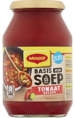 Immagine prodotto di Maggi base per zuppa di pomodoro, zuppa densa, 485 g - aromatica e semplice