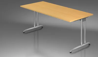 Produktbild von Schreibtisch 1800x800mm Buche