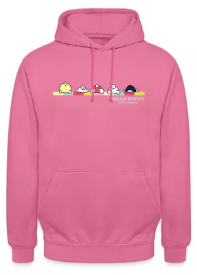 Produktbild von Spreadshirt Hello Kitty And Friends Pose Uni Hoodie, XL, Pink