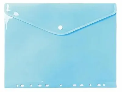 Produktbild von A4-PP-Hängemappe in Pastellblau – Biurfol