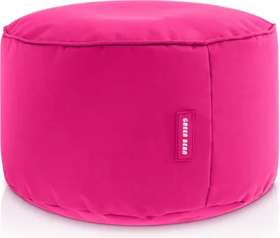 Produktbild von Green Bean® Sitzsack-Hocker "Stay" 45x25cm mit EPS-Perlen Füllung - Fußhocker Sitz-Pouf für Sitzsäcke - Fußablage Sitzkissen Sitzhocker Pink