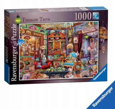 Produktbild von Ravensburger Puzzle 1000 Teile Schatzkammer Lernpuzzle