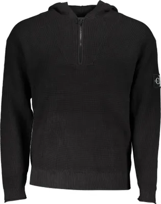 Produktbild von Herren Kapuzenpullover Schwarz – Baumwolle & Stil vereint