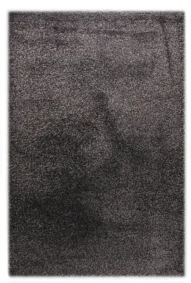 Hochflor-Shaggy-Teppich, Anthrazit, 120 x 170 cm, rechteckig