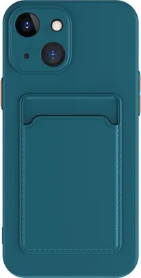 Produktbild von König Design Hülle kompatibel mit Apple iPhone 15 Plus Kunststoff Soft Handyhülle - Handy Case Dunkelgrün