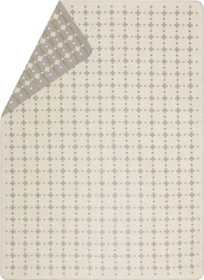 Produktbild von Kuscheldecke Kreuze Farbe Rohweiß 150x200cm von David Fussenegger