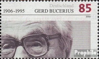 Produktbild von Briefmarken BRD (BR.Deutschland) 2006 Mi 2538 (kompl.Ausg.) postfrisch Bucerius