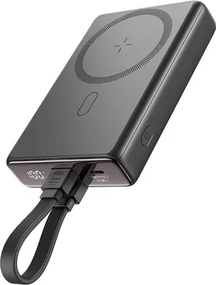 Image de JOYROOM Joyroom magnetic powerbank with stand JR-PBM01, 20W, 10000mA (blacks)