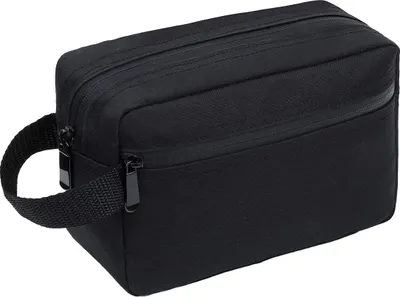 Produktbild von Reise-Kulturtasche für Herren und Damen, wasserdichte Kulturtasche mit Trennwand und Griff