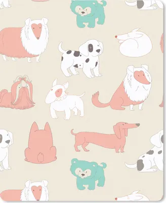 Produktbild von MuchoWow® Mauspad Mousepad Muster - Hund - Welpe - Jungen - Mädchen - Kinder - Kinder 30x40 cm - Mousepads - Maus Mat - Pad - Mausunterlage - Mausmatten