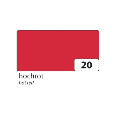 Produktbild von folia Fotokarton (B)1.000 x (H)700 mm 300 g/qm hochrot 10 Blatt