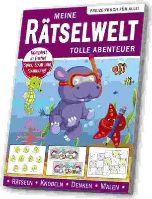 Produktbild von Meine Rätselwelt - für die Familie "Tolle Abenteuer"