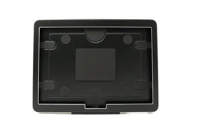Produktbild von SYSTEM-S Wand Halterung abschließbar 360° für Microsoft Surface Pro 11 10 9 13.0" in Schwarz