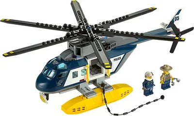 Produktbild von Lego 60067 City - Verfolgungsjagd im Hubschrauber