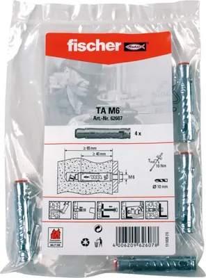 Produktbild von Fischer  Schwerlastanker TA M6 B (4), 062607