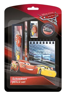 Produktbild von Undercover GmbH Cars Schreibset, 5-teilig