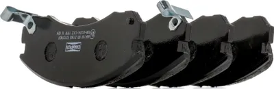 Produktbild von CHAMPION 572370CH Bremsbeläge Satz Vorne Bremsklötze für MITSUBISHI OUTLANDER III (GGW, GFW, ZJ) Outlander II SUV (CWW) Lancer VIII Schrägheck (CXA)