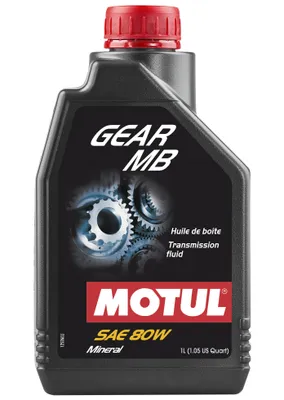 Produktbild von MOTUL GEAR MB 80W Getriebeöl 1 Liter