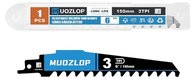 Zdjęcie produktu dla Piła tarczowa z węglików spiekanych, średnica 150 mm, 3 zęby na cal, do cięcia drewna, 1 sztuka