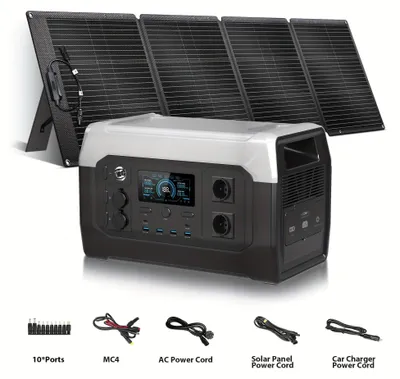 Image de Station d'alimentation portable - Alimentation électrique mobile - Groupe électrogène de secours - Batterie pour camping