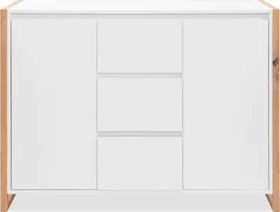 Image de CALICOSY - Buffet 2 portes 3 tiroirs L120 cm - DENVER