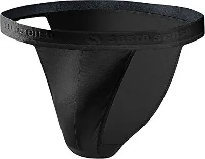 Produktbild von Sesto Senso Pánské slipy TANGA PUMA Pánské kalhoty, barva: černá, velikost: 2XL